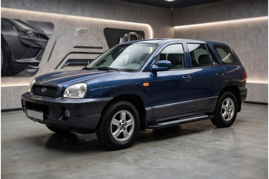 Hyundai Santa Fe 1 2000-2006 Progi Boczne New Vision Black (2 szt., Aluminium) Image
