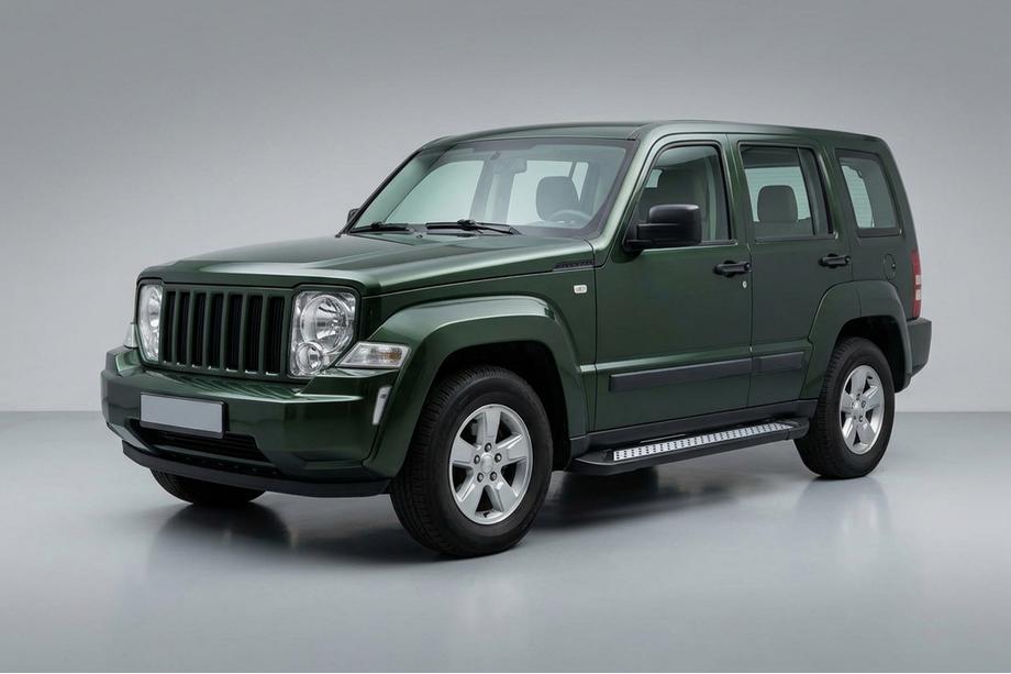 Jeep Cherokee/Liberty 2007-2013 Progi Boczné Vision New Black (2 szt., Aluminium) Image