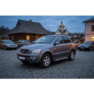 Progi Boczne New Vision Black (2 szt., Aluminium) Kia Sorento I BL 2002-2009 zdjęcia 1