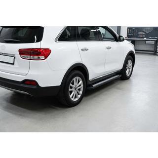 Progi Boczne New Vision Black (2 szt., Aluminium) Kia Sorento III UM 2014-2020 zdjęcia 1