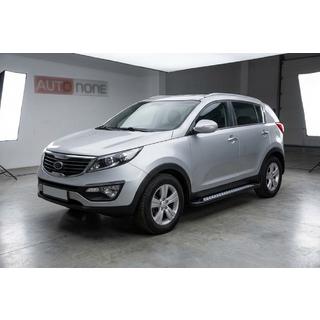 Progi Boczne New Vision Black (2 szt., Aluminium) Kia Sportage 2010-2015 zdjęcia 1