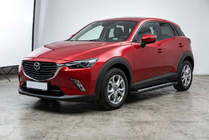 Mazda CX-3 2015- Progi Boczné Vision New Black (2 szt., Aluminium) zdjęcia 1