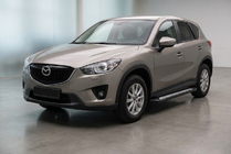 Mazda CX-5 2012-2017 Progi Boczne New Vision Black (2 szt., Aluminium) zdjęcia 1