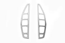 Fiat Doblo I 2001-2005 Chromowane nakładki na tylne lampy (2 szt, stal nierdzewna) Carmos - Turecka Stal Nierdzewna zdjęcia 2