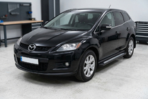 Mazda CX-7 2006-2012 Progi Boczne New Vision Black (2 szt., Aluminium) zdjęcia 1