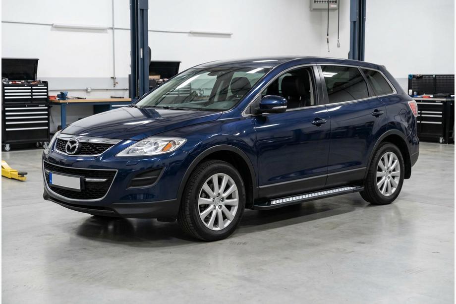 Mazda CX-9 2007-2016 Progi Boczne New Vision Black (2 szt., Aluminium) Image