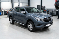Mazda BT-50 2012- Progi Boczne New Vision Black (2 szt., Aluminium) zdjęcia 1