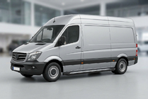 Mercedes Sprinter W906 2006–2018 Progi Boczne New Vision Black (2 szt., Aluminium) Long/ExtraLong zdjęcia 1