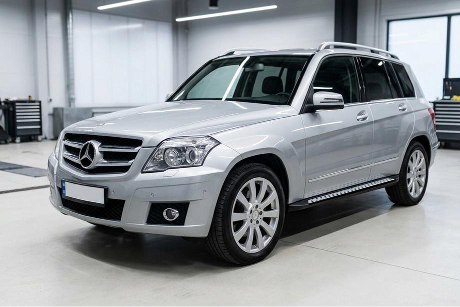 Mercedes GLK class X204 2008-2015 Progi Boczne New Vision Black (2 szt., Aluminium) Image