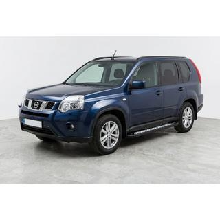 Progi Boczne New Vision Black (2 szt., Aluminium) Nissan X-trail T31 2007-2014 zdjęcia 1