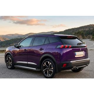 Progi Boczne New Vision Black (2 szt., Aluminium) Peugeot 3008 2016-2023 zdjęcia 1
