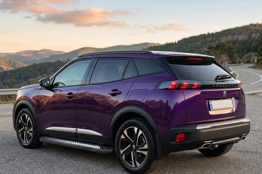 Peugeot 3008 2016-2023 Progi Boczne New Vision Black (2 szt., Aluminium) Image