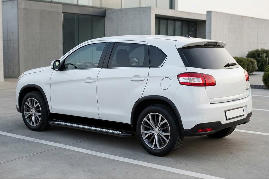 Peugeot 4008 2012-2017 Progi Boczne New Vision Black (2 szt., Aluminium) Image
