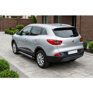 Progi Boczne New Vision Black (2 szt., Aluminium) Renault Kadjar 2015-2022 zdjęcia 1