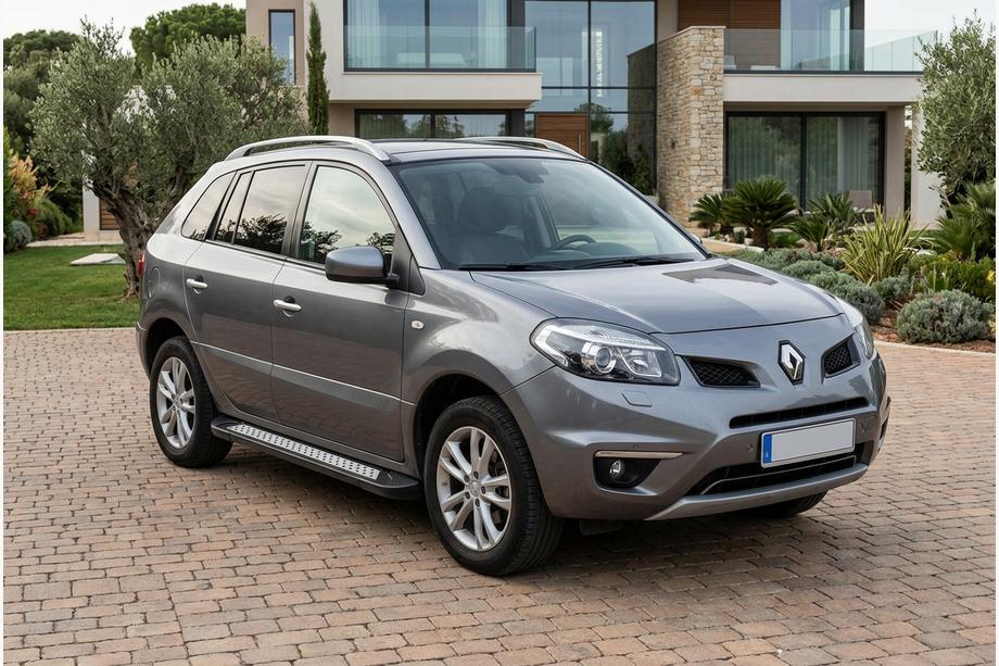 Renault Koleos 2008-2016 Progi Boczne New Vision Black (2 szt., Aluminium) Image