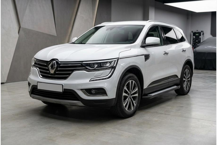 Renault Koleos 2016-2024 Progi Boczne New Vision Black (2 szt., Aluminium) Image