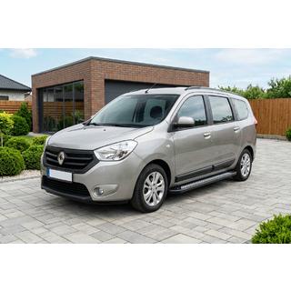 Progi Boczne New Vision Black (2 szt., Aluminium) Renault Lodgy 2013-2022 zdjęcia 1