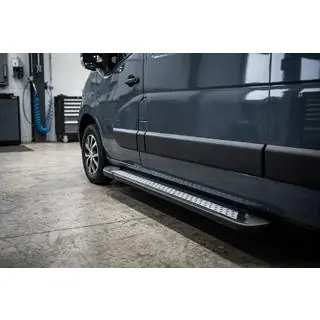 Progi Boczne New Vision Black (2 szt., Aluminium) zdjęcia 1