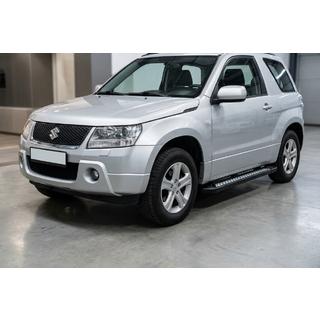 Progi Boczne New Vision Black (2 szt., Aluminium) Suzuki Grand Vitara 2005-2017 zdjęcia 1