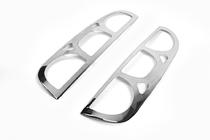 Fiat Doblo I 2005-2010 Chromowane Nakładki na Tylne Lampy (2 szt, Stal Nierdzewna) Carmos - Turecka Stal Nierdzewna zdjęcia 3