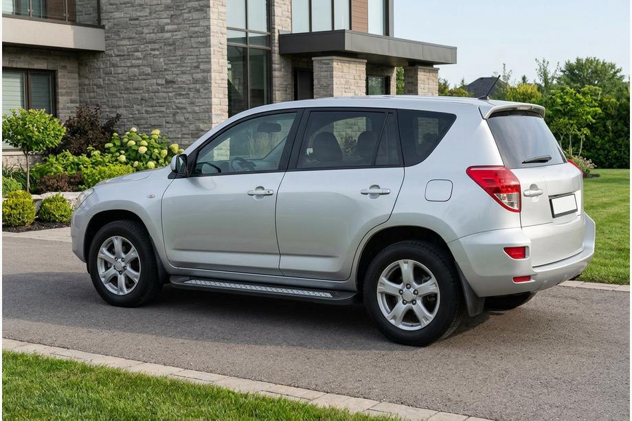 Toyota Rav 4 2006-2013 Progi Boczne New Vision Black (2 szt., Aluminium) Image