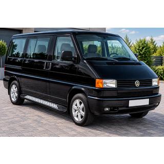 Progi Boczne New Vision Black (2 szt., Aluminium) Volkswagen T4 Caravelle/Multivan 1990–2003 zdjęcia 1