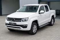 Volkswagen Amarok 2010-2022 Progi Boczne New Vision Black (2 szt., Aluminium) zdjęcia 1