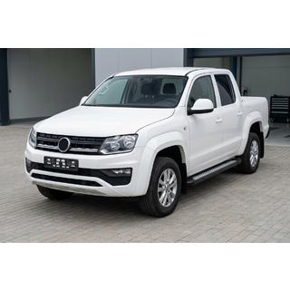 Progi Boczne New Vision Black (2 szt., Aluminium) Volkswagen Amarok 2010-2022 zdjęcia 1