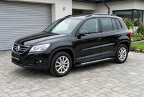 Volkswagen Tiguan 2007-2016 Progi Boczne New Vision Black (2 szt., Aluminium) zdjęcia 1