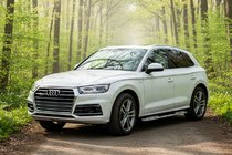 Audi Q5 2017-2025 Progi Boczné Tayga V2 (2 szt., Aluminium) zdjęcia 1
