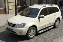 Chery Tiggo 1 2005-2016 Progi Boczné Tayga V2 (2 szt., Aluminium) zdjęcia 1
