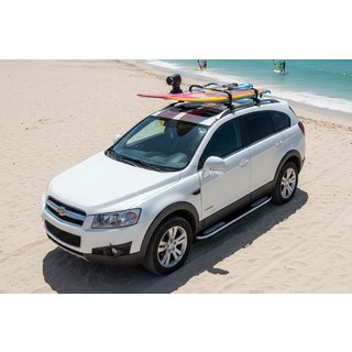 Progi Boczné Tayga V2 (2 szt., Aluminium) Chevrolet Captiva 2006-2019 zdjęcia 1