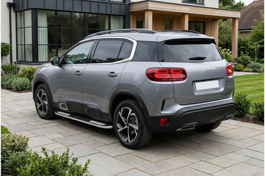 Citroen C5 Aircross 2017-2025 Progi Boczné Tayga V2 (2 szt., Aluminium) Image