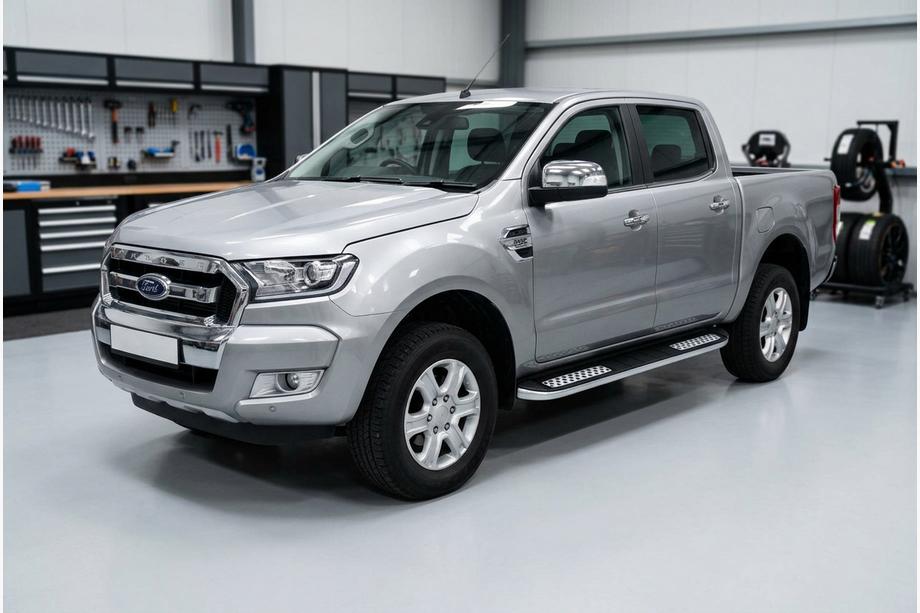 Ford Ranger 2011–2022 Progi Boczné Tayga V2 (2 szt., Aluminium) Image