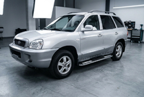 Hyundai Santa Fe 1 2000-2006 Progi Boczné Tayga V2 (2 szt., Aluminium) zdjęcia 1