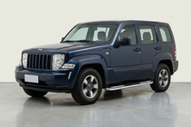 Jeep Cherokee/Liberty 2007-2013 Progi Boczné Tayga V2 (2 szt., Aluminium) zdjęcia 1