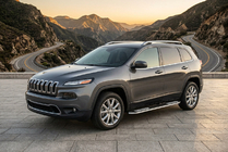 Jeep Cherokee KL 2013- Progi Boczné Tayga V2 (2 szt., Aluminium) zdjęcia 1