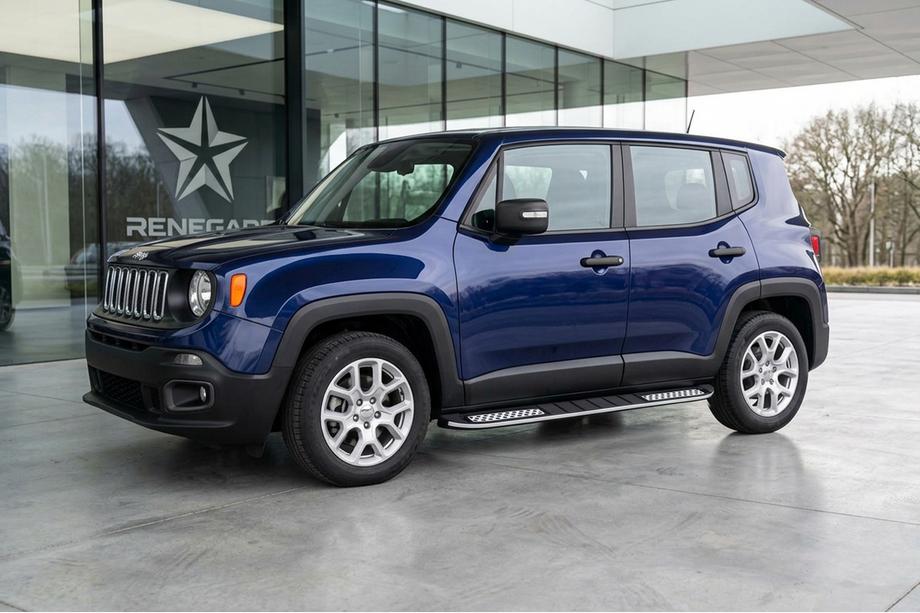 Jeep Renegade 2014- Progi Boczné Tayga V2 (2 szt., Aluminium) Image
