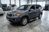 Kia Sorento II XM 2009-2014 Progi Boczné Tayga V2 (2 szt., Aluminium) 2013-2016 zdjęcia 1