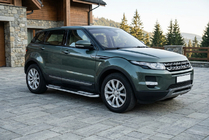 Range Rover Evoque 2012-2018 Progi Boczné Tayga V2 (2 szt., Aluminium) zdjęcia 1
