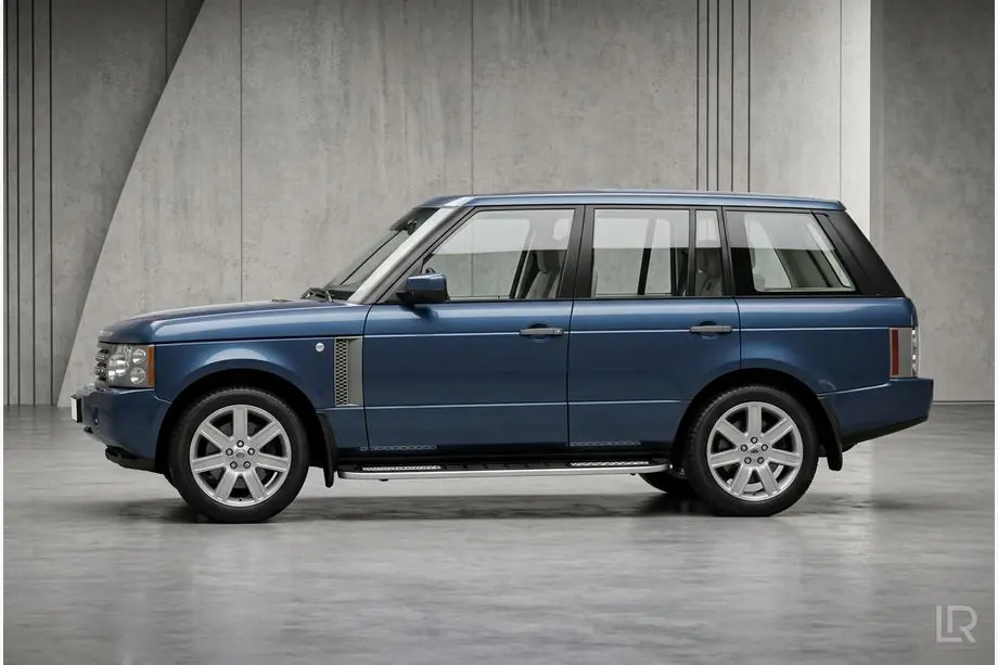 Range Rover III L322 2002-2012 Progi Boczné Tayga V2 (2 szt., Aluminium) Image