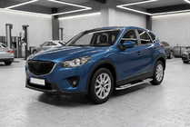 Mazda CX-5 2012-2017 Progi Boczné Tayga V2 (2 szt., Aluminium) zdjęcia 1