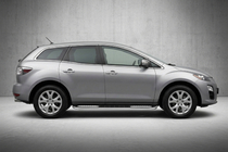 Mazda CX-7 2006-2012 Progi Boczné Tayga V2 (2 szt., Aluminium) zdjęcia 1