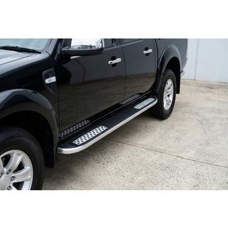Progi Boczné Tayga V2 (2 szt., Aluminium) Mazda BT-50 2007-2012 zdjęcia 1