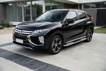 Mitsubishi Eclipse Cross 2017- Progi Boczné Tayga V2 (2 szt., Aluminium) zdjęcia 1