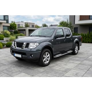 Progi Boczné Tayga V2 (2 szt., Aluminium) Nissan Navara 2006-2015 zdjęcia 1