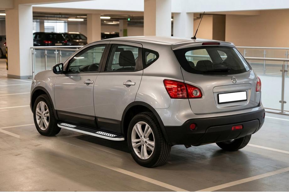 Nissan Qashqai 2007-2010 Progi Boczné Tayga V2 (2 szt., Aluminium) Image