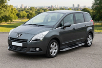 Peugeot 5008 2009-2016 Progi Boczné Tayga V2 (2 szt., Aluminium) zdjęcia 1