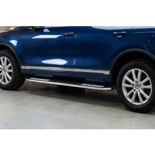 Progi Boczné Tayga V2 (2 szt., Aluminium) Porsche Cayenne 2003–2010 zdjęcia 1