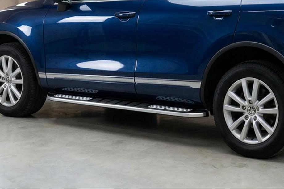 Porsche Cayenne 2003–2010 Progi Boczné Tayga V2 (2 szt., Aluminium) Image